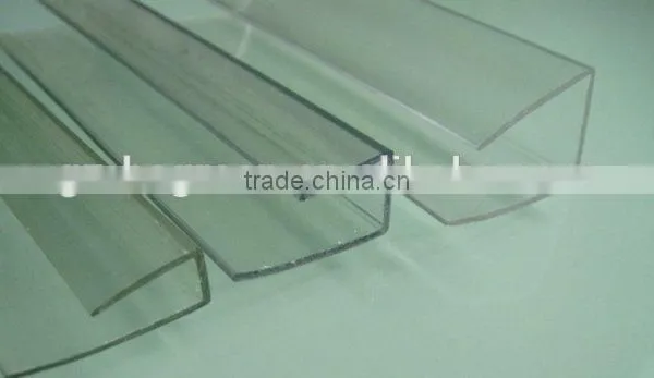 Polycarbonate Sheet Connector H and U Profile Dust Strip photo-2