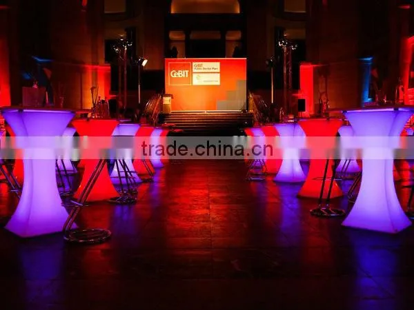 Plastic Glowing Cool Led Bar Counter Multi Color Change Party Led Table Desk photo-2