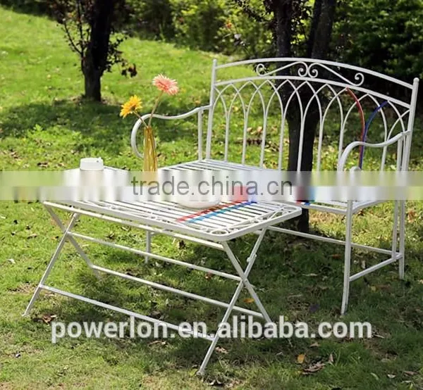 Patio Metal Folding Coffee Table PL08-36216 photo-2