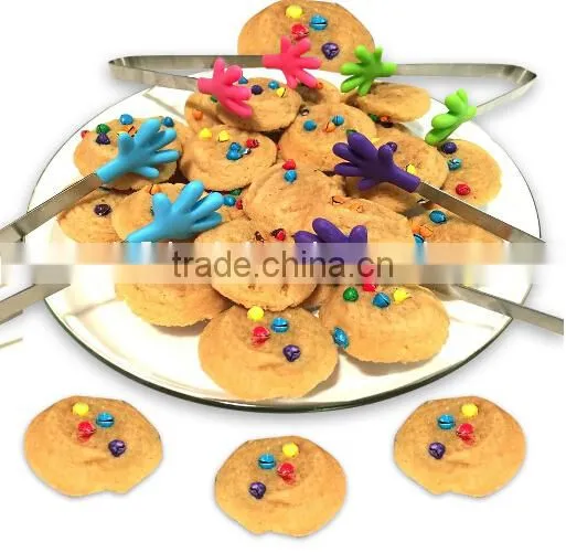 Perfectly Designed High Quality Silicone Mini 5 Inch Tongs photo-3