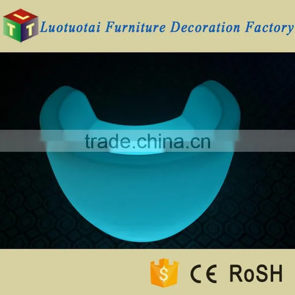 Furniture Factory Wholesale Rechargeable Color Changing Light Up Sofa LED photo-5