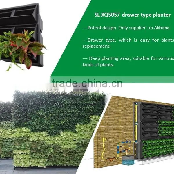 Easy Install Decro Flora Felt Living Wall Hanging Planter Vertical Garden photo-6