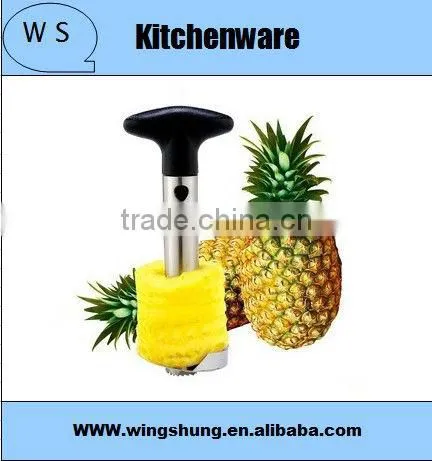 New Easy Fruit Pineapple Corer Slicer Peeler Parer Cutter