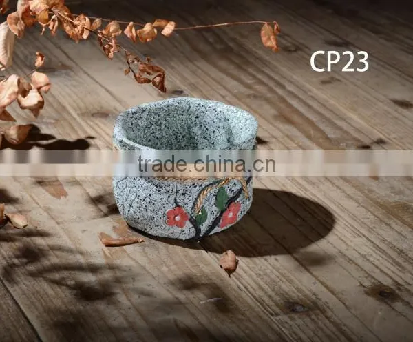 2016 Decorative Garden Cement Flower Pot photo-5