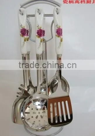 Dinnerware -Stainless Steel Ceramic Serving Spoons photo-3