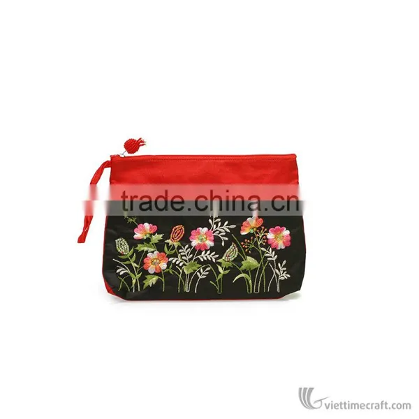 Embroidery Coin Purse, Handbag, Silk Purse, Handicraft in Vietnam photo-5