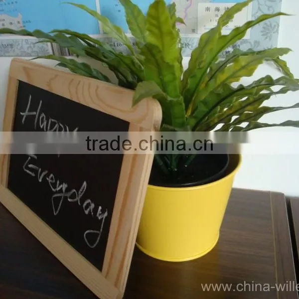 Pine Wood Blackboard, Wood Frame Chalkboard, Double Side Blackboard photo-4
