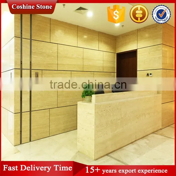 Italy Yellow Stone Navona Travertine Marble photo-4