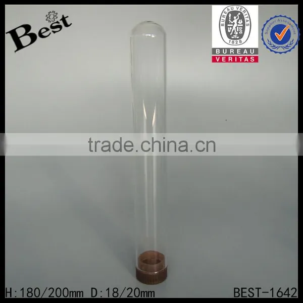 Mini Size Glass Test Tube With Screw Cap Wholesale Plastic Test Tube Cap photo-6