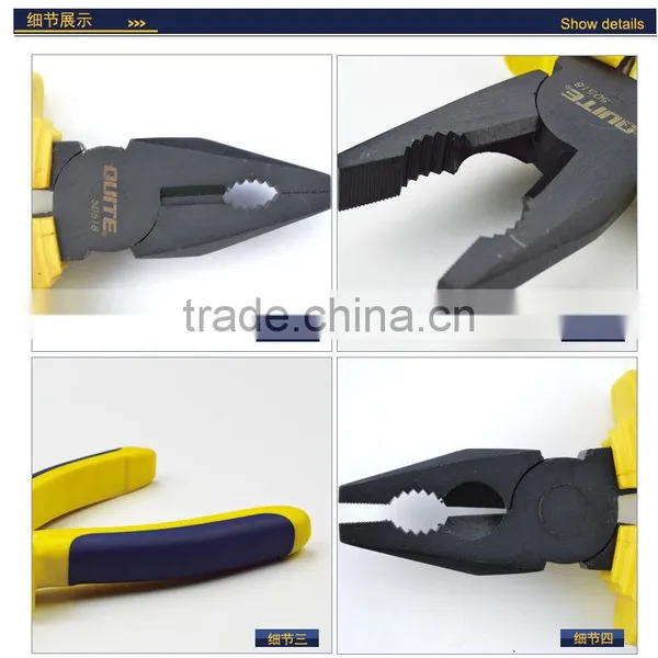European Type Combination Plier Black Finished Combination Pliers photo-4