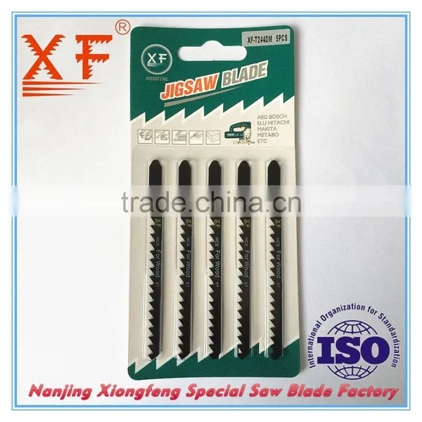 4" Fine 6-Tooth Jig Saw Blades 5-Pack Bosch Saw Blades T244D photo-2