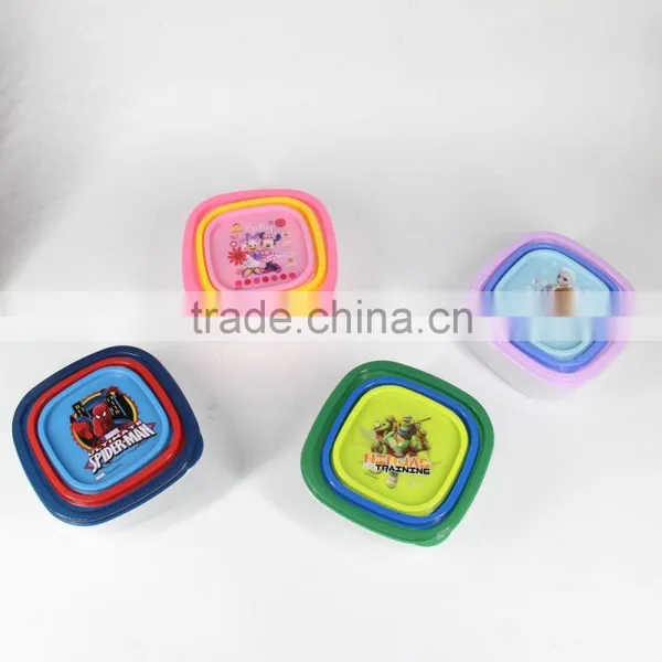 Plastic Mini 3pcs Food Box Set photo-6