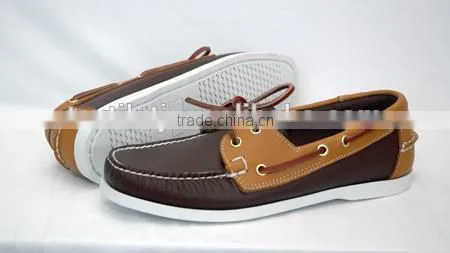 Handsewn Blucher Moccasin Construction Boat Shoes photo-3