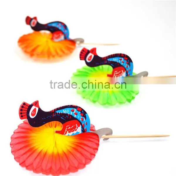 Phoenix /bird/artificial Flowers Decoration for Happy Birthday photo-2