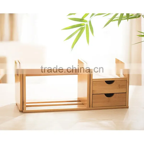 Aonong Bamboo Bookcase/Bamboo Bookshelf/book Shelf/bookrack photo-3