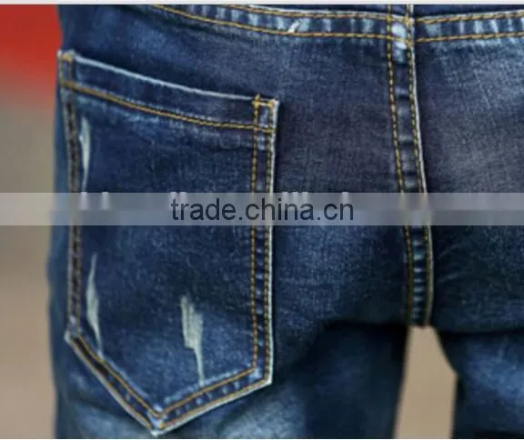 Men Cargo Work Trousers/Feet Jeans photo-3