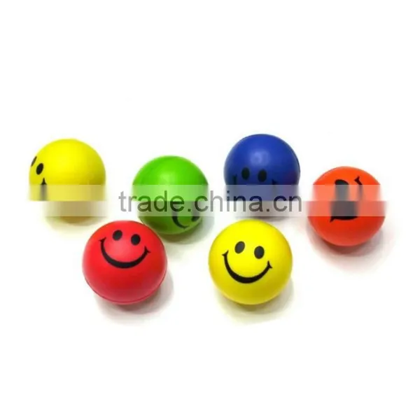 Red Funny Cute Kids pu Balls With Custom Logo pu Foam Squeeze Toys Promotional Foam Toy photo-2