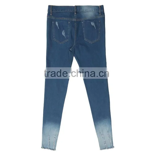 2015 New Collection Top Quality Women Latest Casual Denim Jeans photo-2