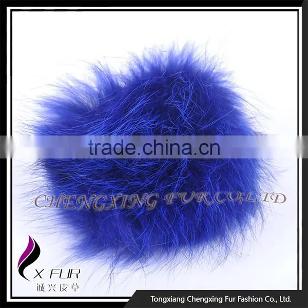 CX-R-48B 2017 Monster Raccoon Fur Keychain Hand Bag Decorations Key Ring photo-6