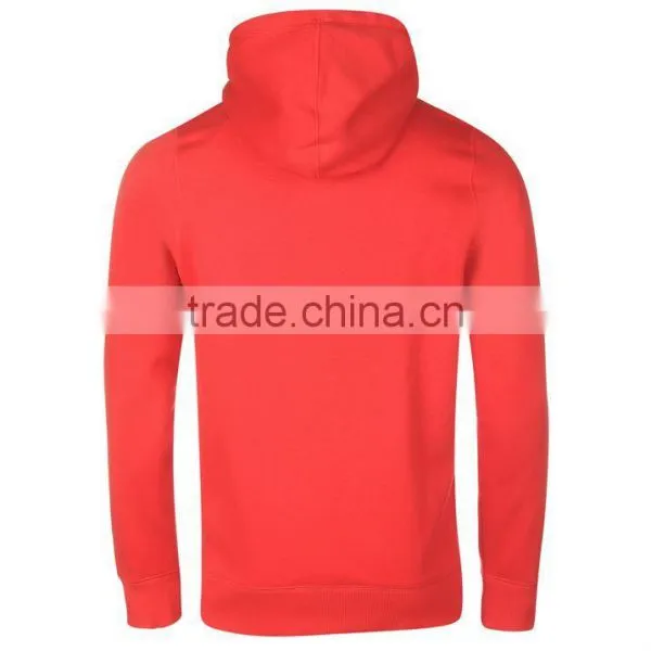 Kangaroo Pocket Customized Wholesale Plain Black Hoodie photo-3