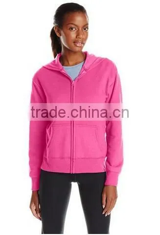 Cheap Full Zip Fleece Custom XXXXL Hoodies for Women photo-4