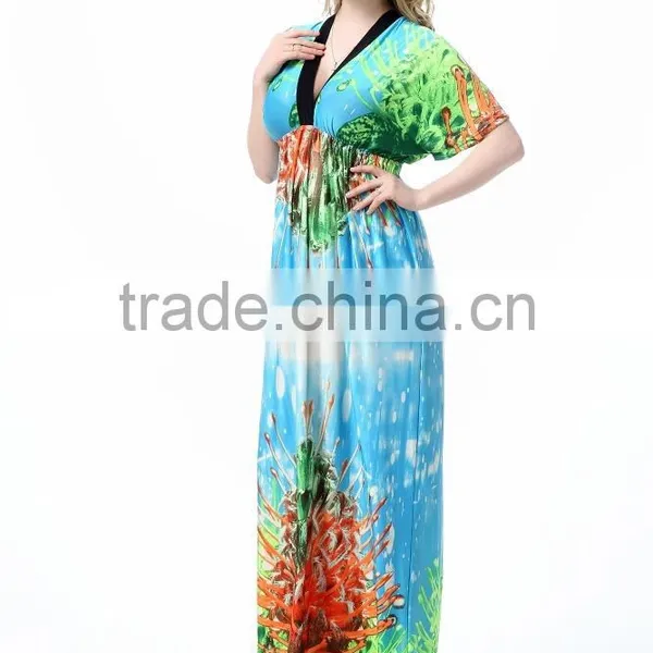 Women Sexy Lace Oversize Long Sleeves Long Party Dress photo-4