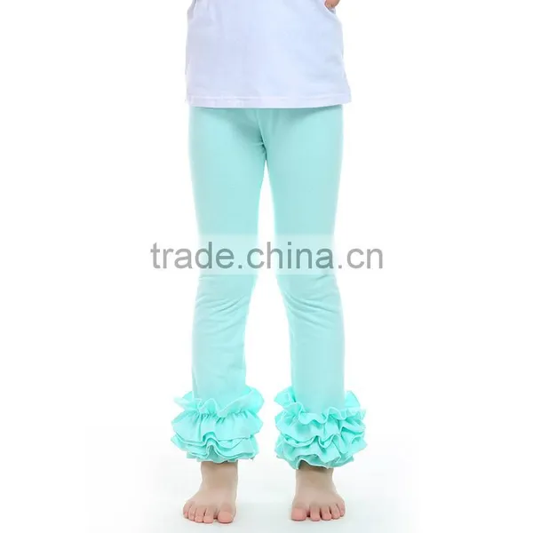 Wholesale 2015 Spring Fall Fashion Cotton Girls Ruffle Leggings photo-4