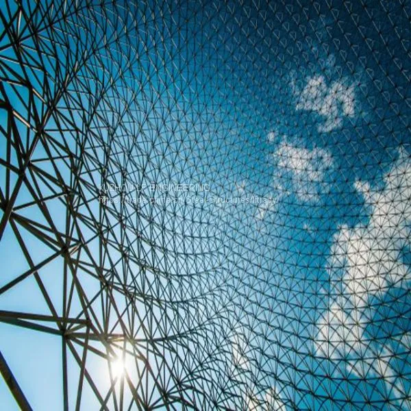 Bolted Connection Steel Structure Glass Dome photo-5