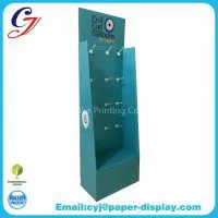 Customized Hook Cardboard Display for Handing Items