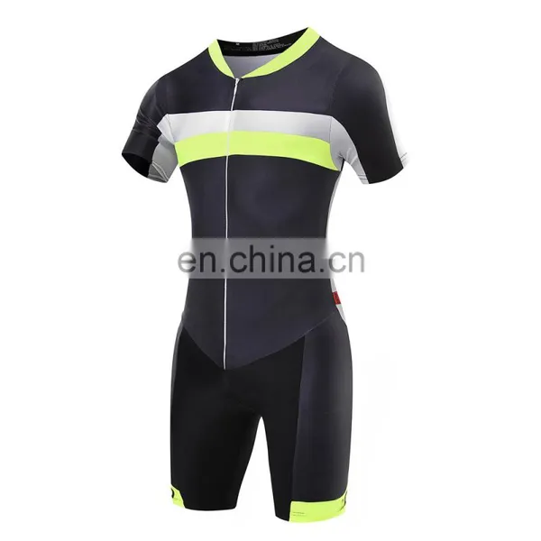 2017 Oem Cycling Compression Sportwear Custom Sublimated Triathlon Suit