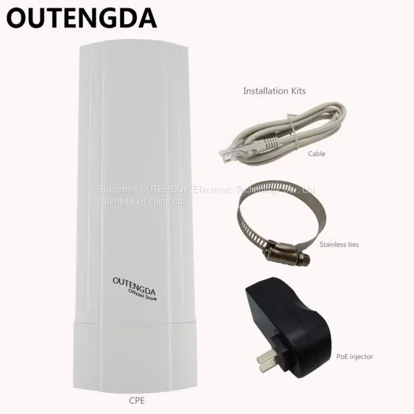 2KM Wireless Outdoor CPE AP Router 150Mbps WiFi Access Point 1000mW WIFI Bridge Repeater Support Super-WDS DIP Switch photo-2