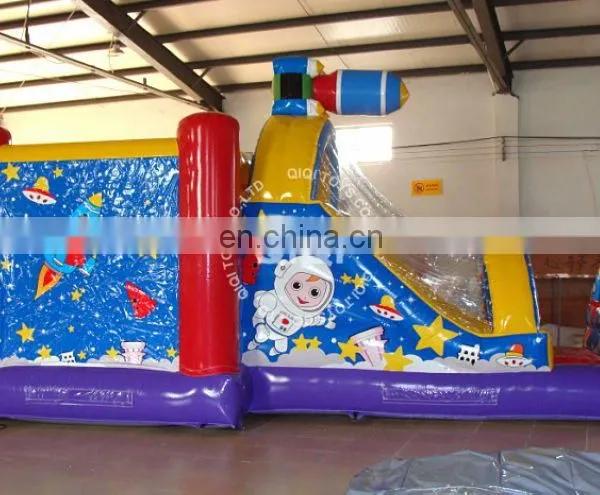 Inflatable Bouncy Castle With Water Slide for Kid Jumping photo-3
