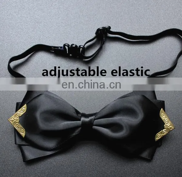 Aidocrystal Nice Men Eelgant Party Decoration Self Tie Bow Tie For Tuxedo photo-2
