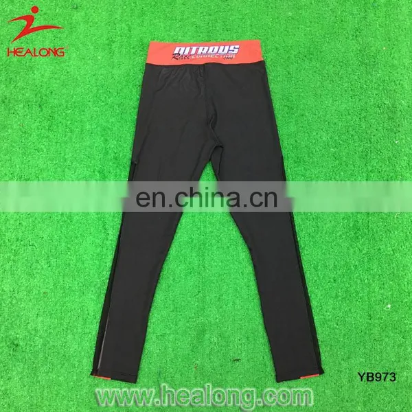 Womens Sublimation Custom Spandex Leggings And Tops photo-2