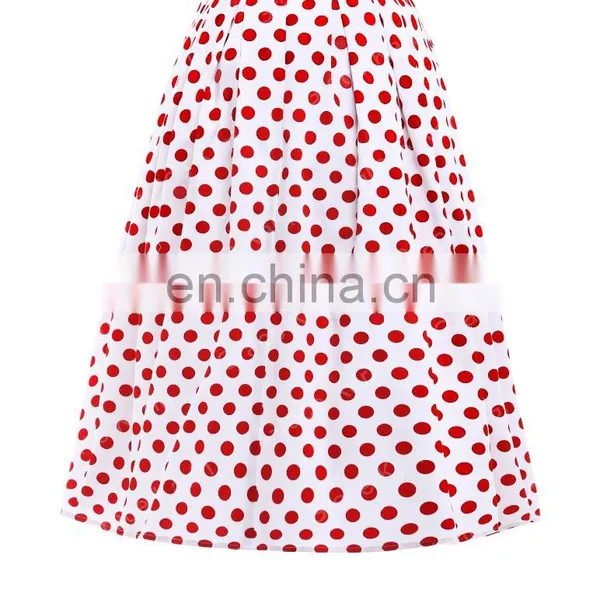 19 Colors ! Grace Karin Cheap Occident Short 50s Retro Vintage Cotton Fraric Skirt CL6294-10# photo-2