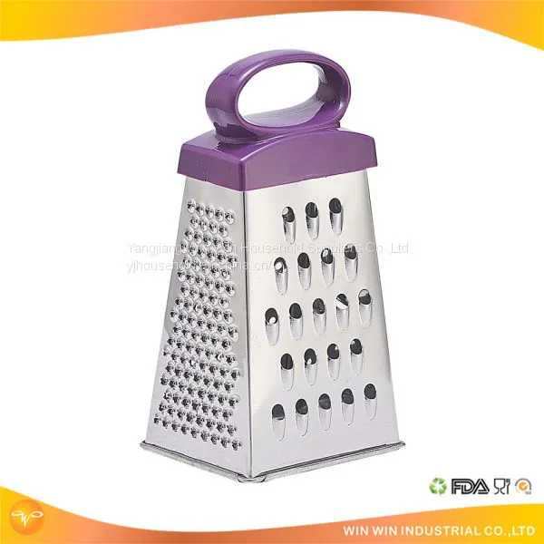 Top Supplier Good Design 4 Side Industrial Mini Manual Stainless Steel Rotary Cheese Grater photo-4