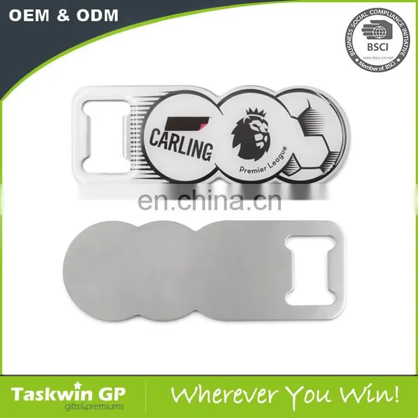 Colorful Stainless Steel Opener, CMYK Printed Bottle Opener, Epoxy Doming Metal Bottle Opener photo-3