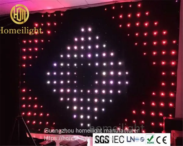 Led Vison Cloth P18cm RGB Video Curtain Backdrop photo-4