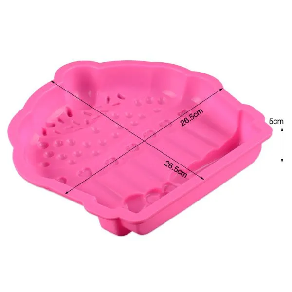 Free Sample Food Grade Heat Resistant Nontoxic Silicone Cake Mold Baking Mousse Friandises Pudding Mold Tool Baby Hat photo-5