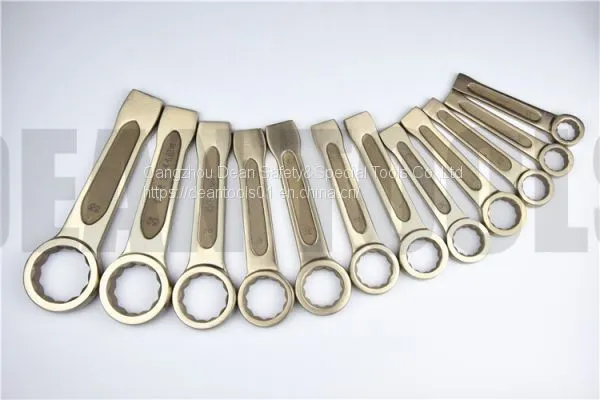 Non-sparking Box End Stricking Wrench,Hazardous Area Striking Wrenchm,Hammering Wrench photo-3