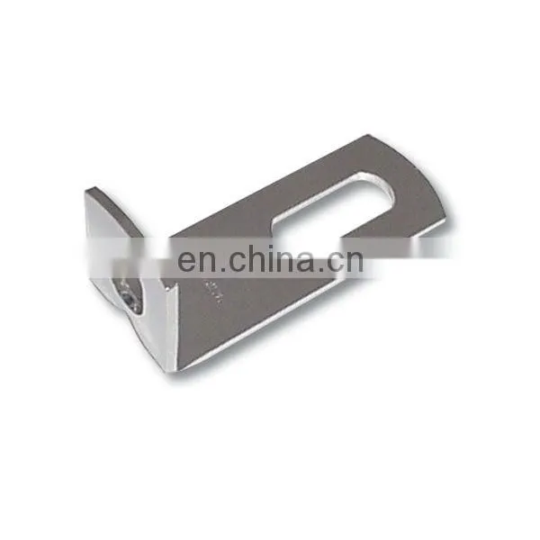 Custom L Shaped Ribbed Corner Stamping Metal Corner Bracket for Wood