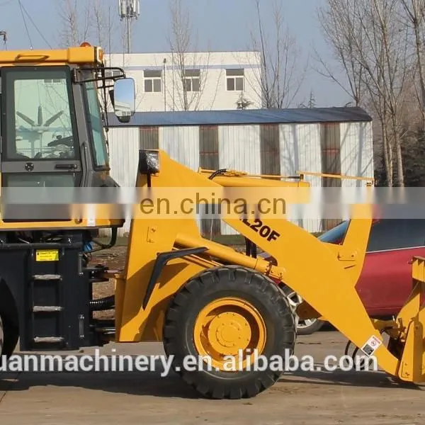 2ton Industrial Compact Wheel Loader ZL20F With Famous Engine Optional photo-5