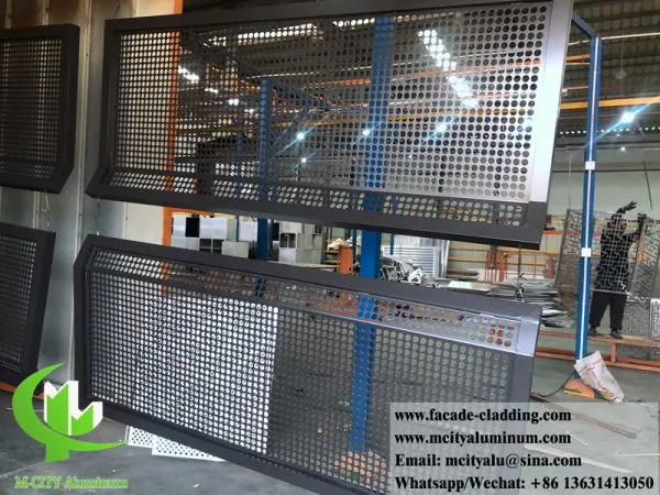 Perforated Metal Facades Aluminum Cladding Panels Manufacturer in China Guangzhou photo-3