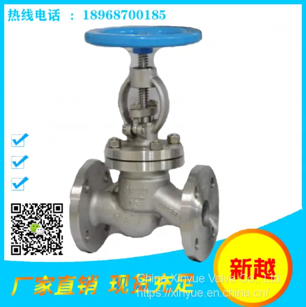 Stainless Steel Flanged Globe Valve J41W-16P photo-4
