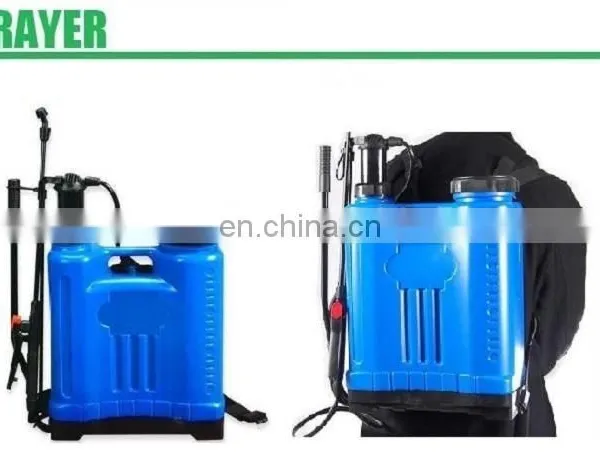 Knapsack Hand Farm Sprayer 16L Plastic Manual Agriculture Sprayer photo-2