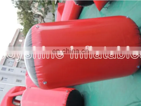CS Game Archery Equipment PVC Inflatable Wall Lasertag Speed Ball Bunkers Set Air Soft Paintball Obstacle Bunker For Sale photo-5