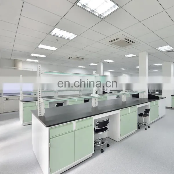 SGS Approved Chemistry Laboratory Equipment All-steel Work Bench Hospital School Laboratory Furniture Island Work Bench photo-2