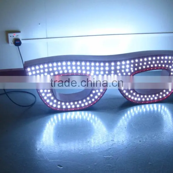 Remote Control LED Neon Sign for Opticial Led Neon Glasses Screen Sign Board photo-3