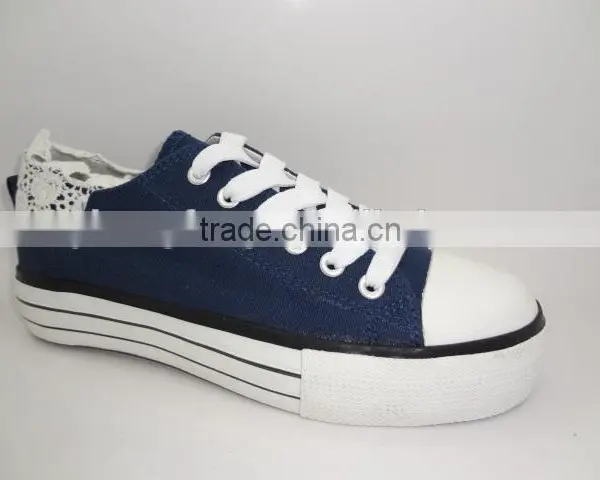 2016 Hot Selling Canvas Shoes, New Arrival Women Flat Shoes, Most Popular Women Casual Shoes photo-3
