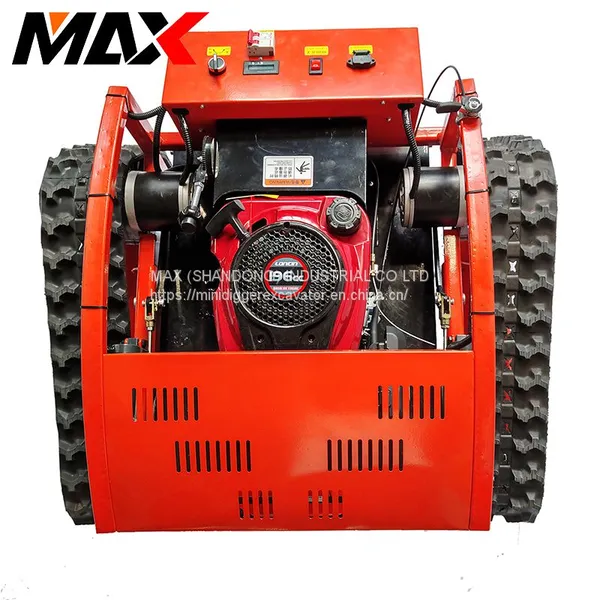 Robotic Lawn Mower Remote Grass Cutter Mowing Machine photo-4